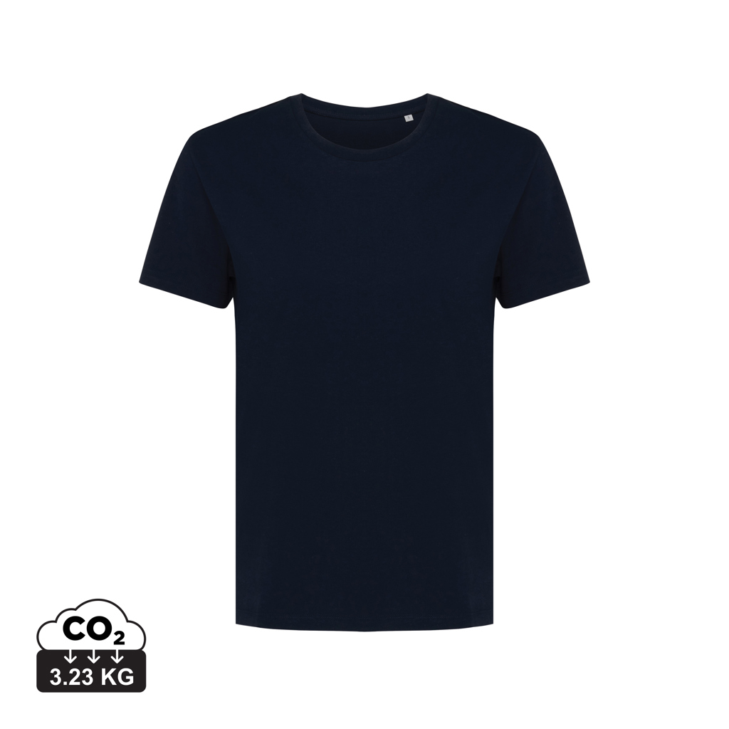 T-shirt Femme personnalisable coton bio 160g Yala Iqoniq Bleu marine